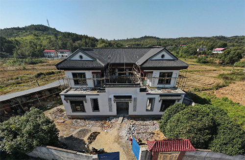 株洲候府四合院全景图
