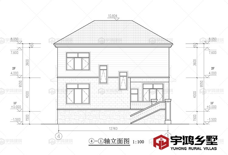 背面立面图
