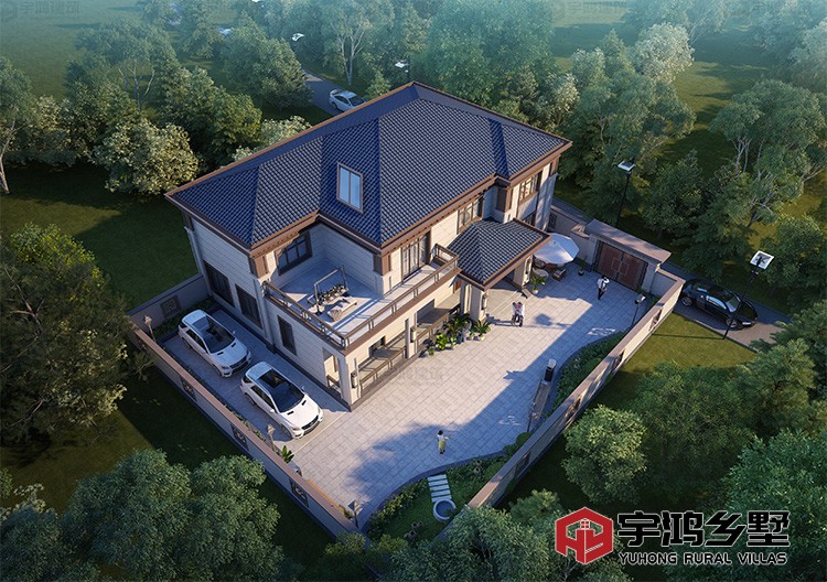 鸟瞰效果图