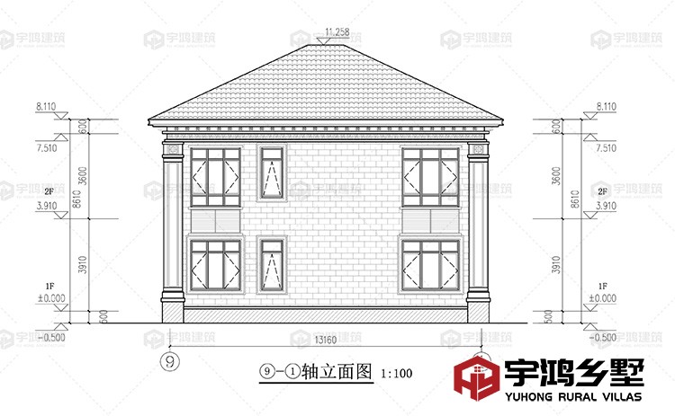 背面立面图