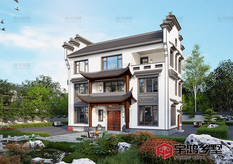 建筑效果图正面