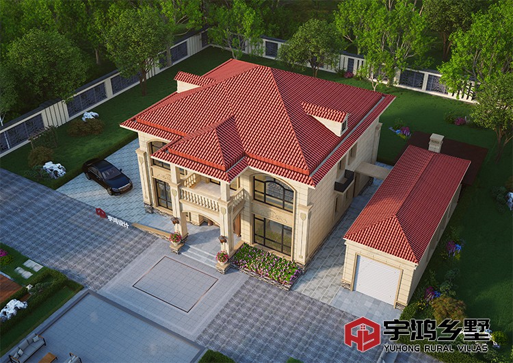 建筑效果图俯瞰