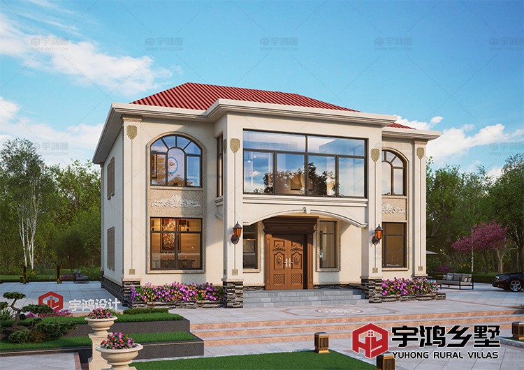 建筑效果图正面