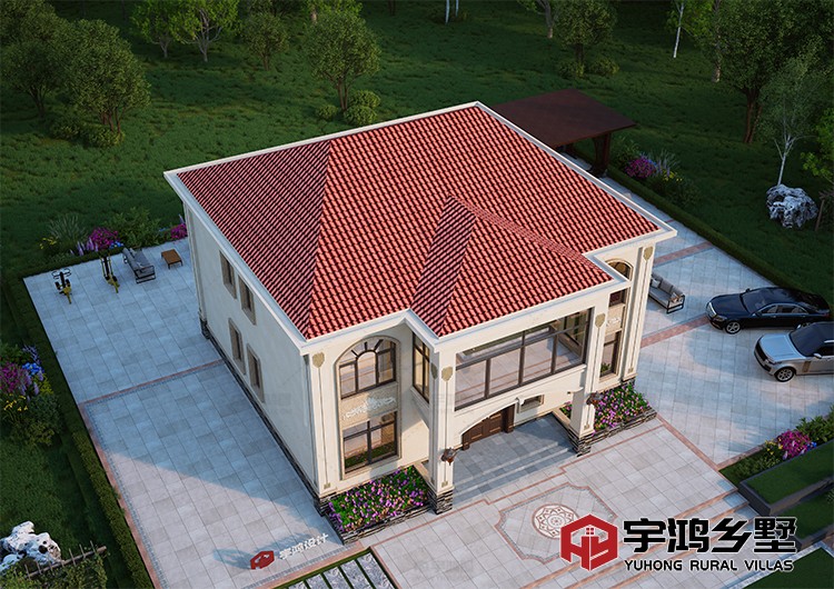 建筑效果图俯瞰