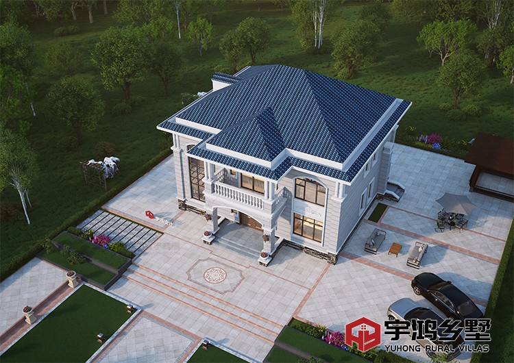 建筑效果图俯瞰