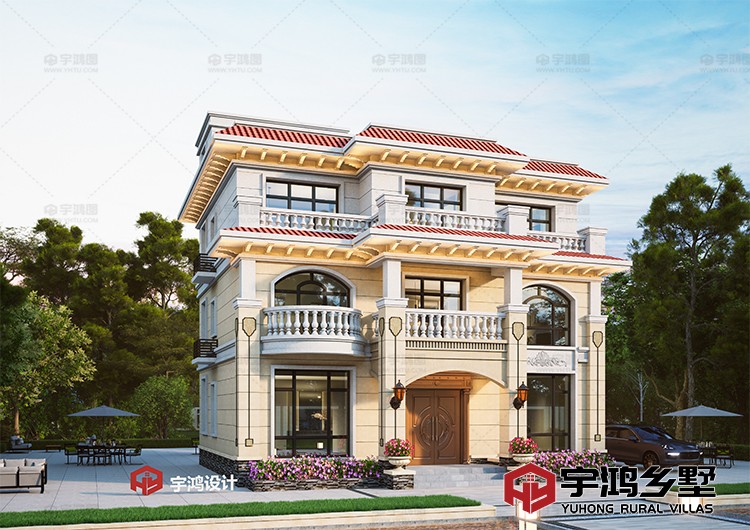 建筑效果图正面
