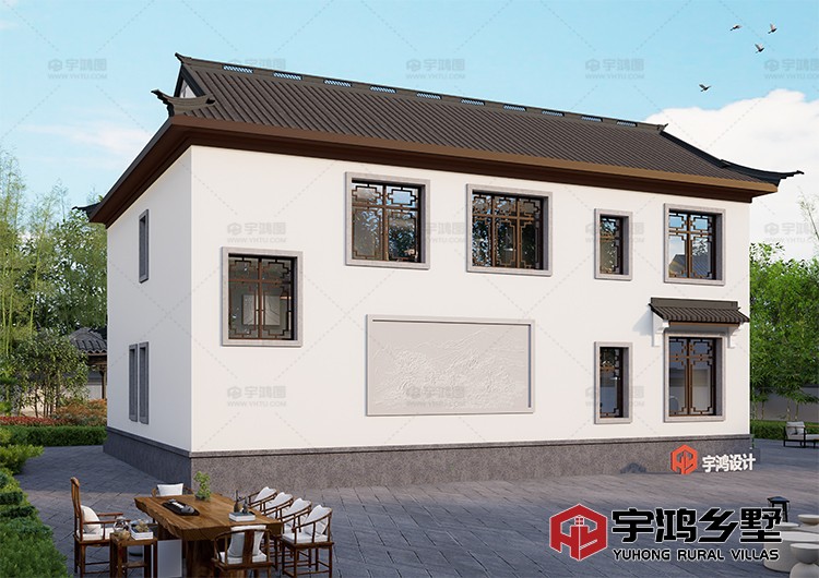 建筑效果图背面