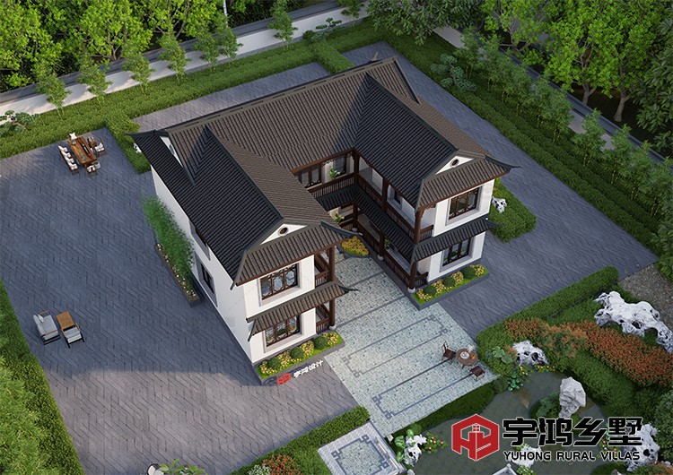 建筑效果图俯瞰