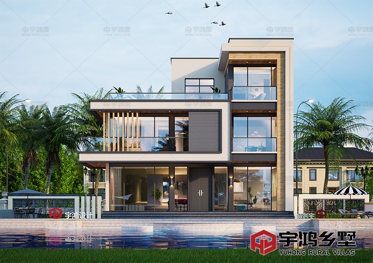 建筑效果图正面