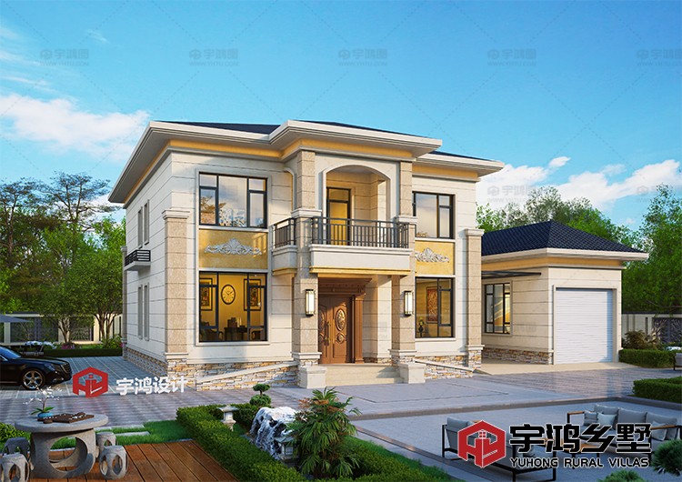建筑效果图正面