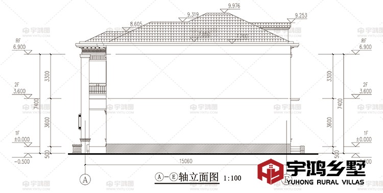 侧立面