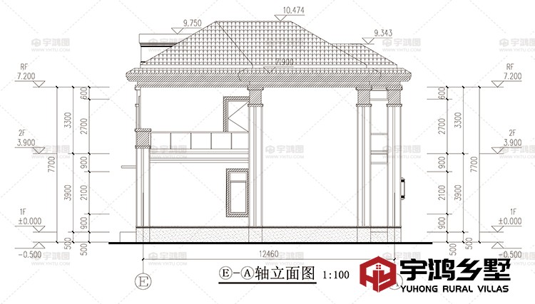 侧立面