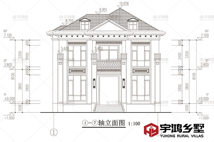 正立面