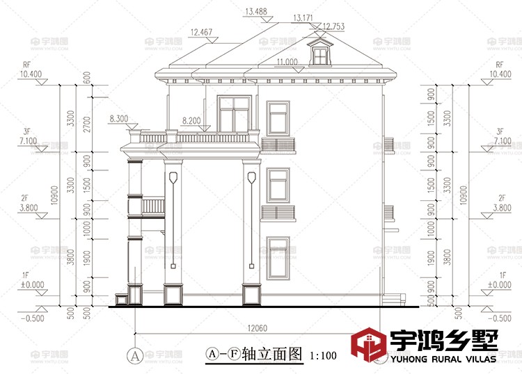 侧立面