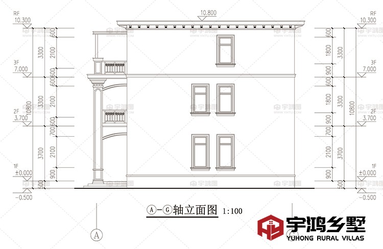 侧立面