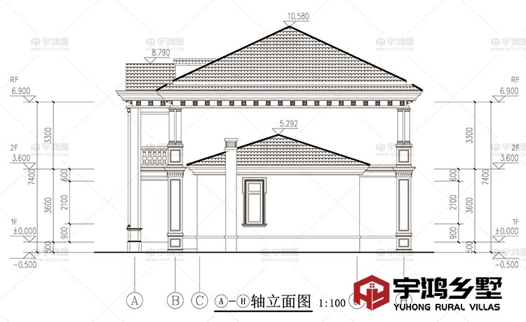 侧立面