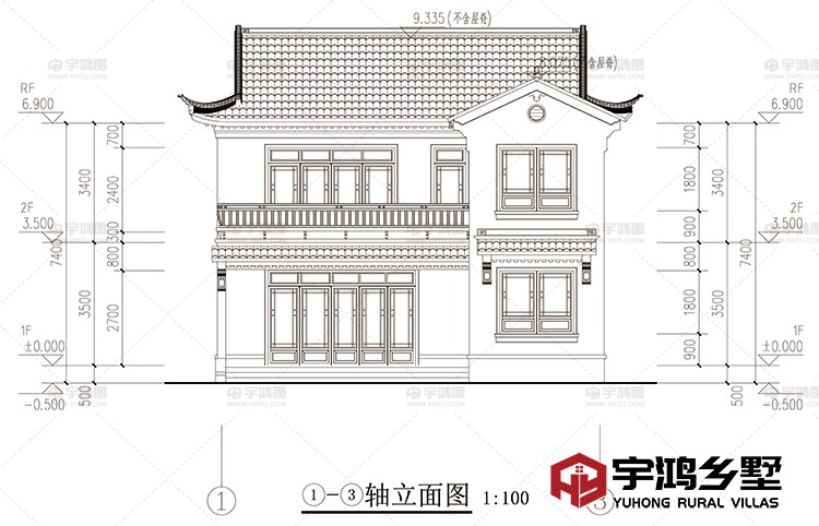 正立面