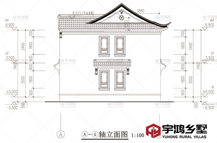 侧立面