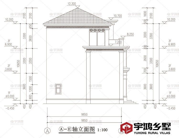 侧立面