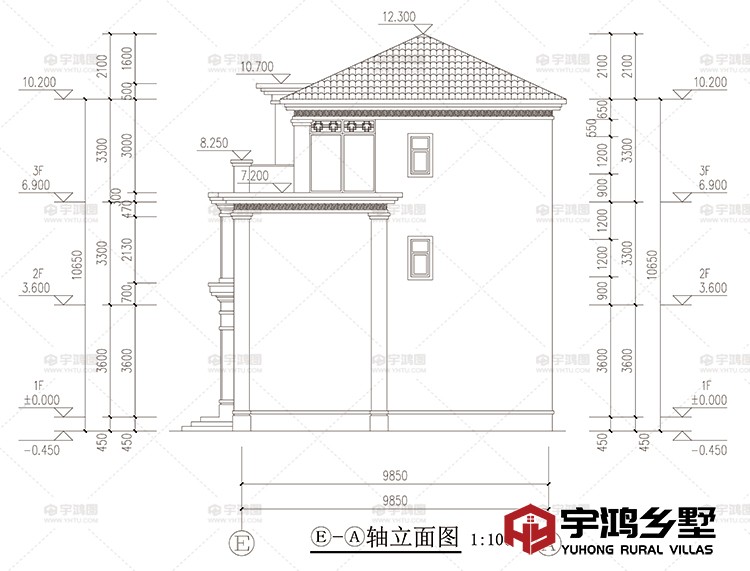 侧立面