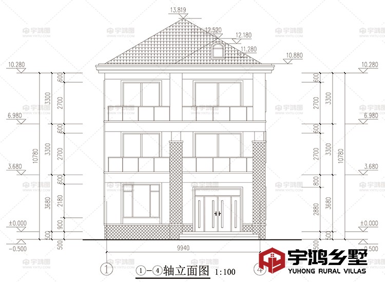 正立面
