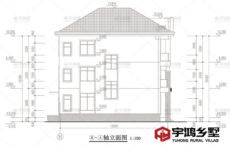 侧立面