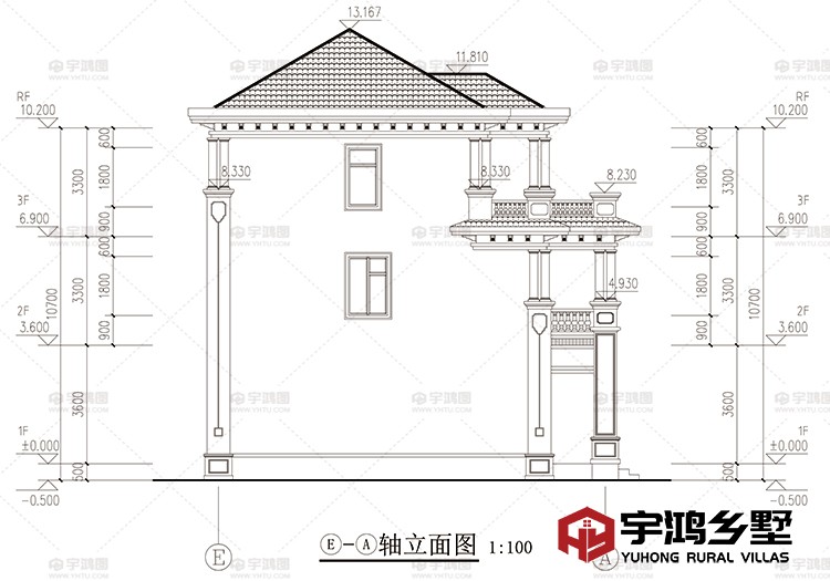 侧立面