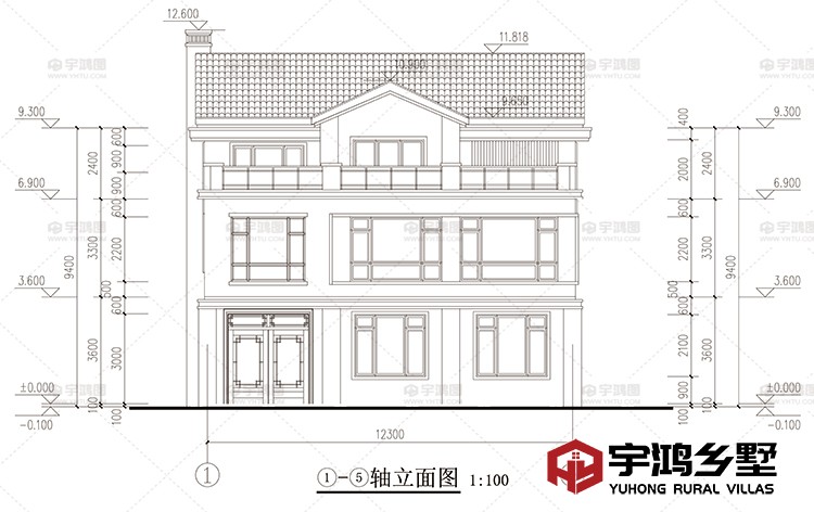 正立面