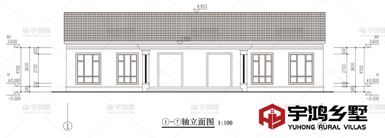 正立面