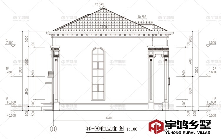 侧立面