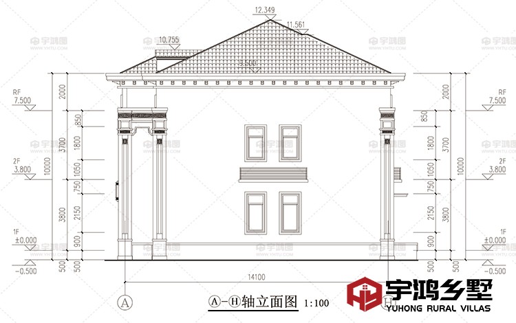侧立面