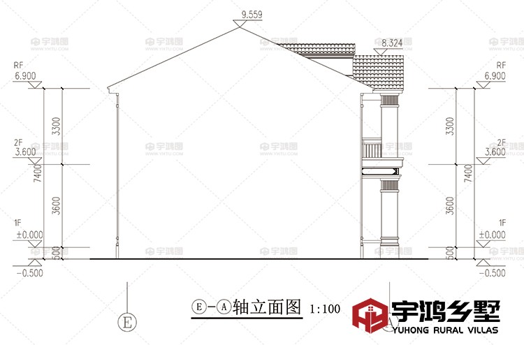 侧立面