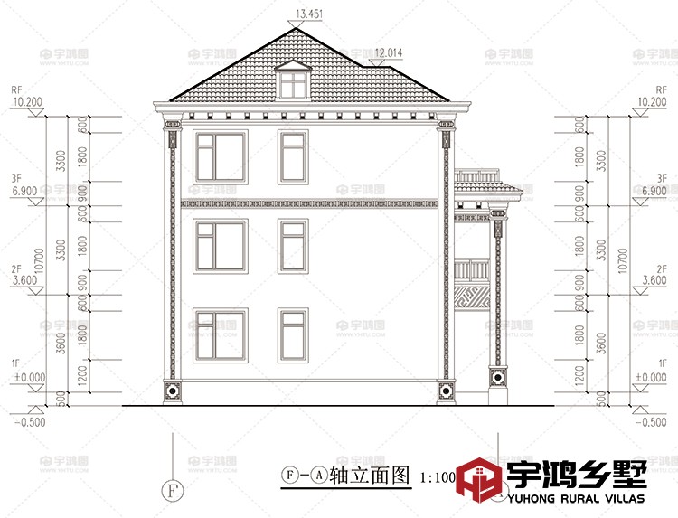 侧立面