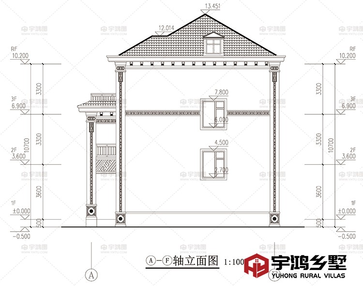 侧立面
