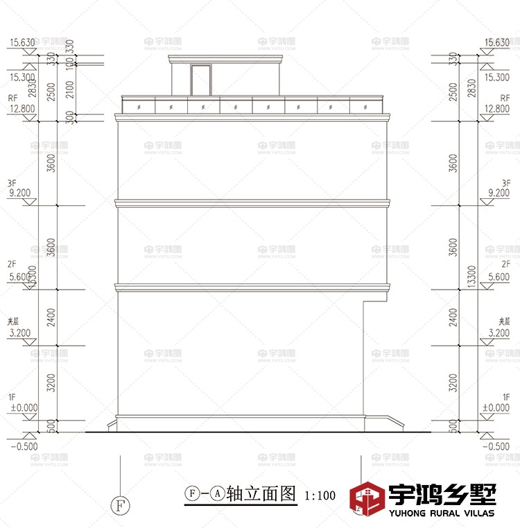 侧立面