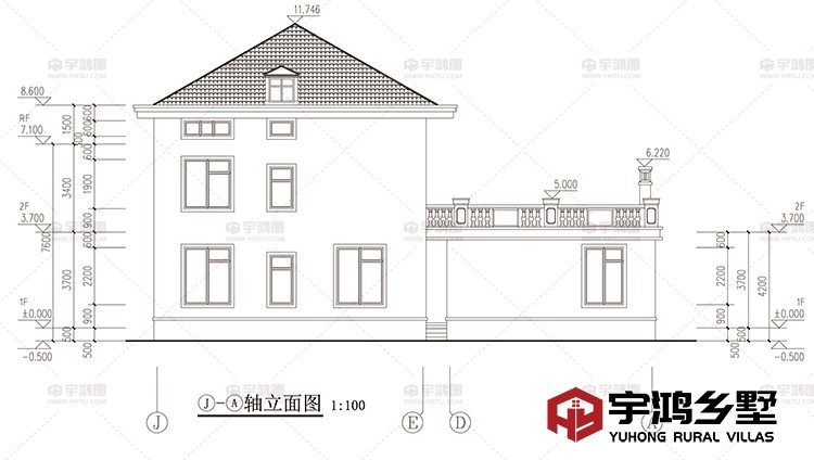 侧立面