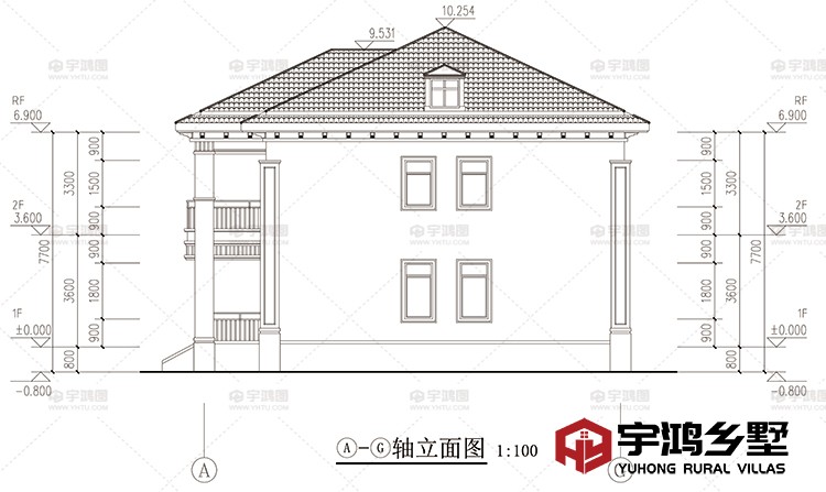 侧立面