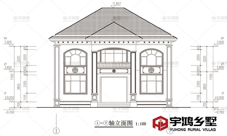 正立面