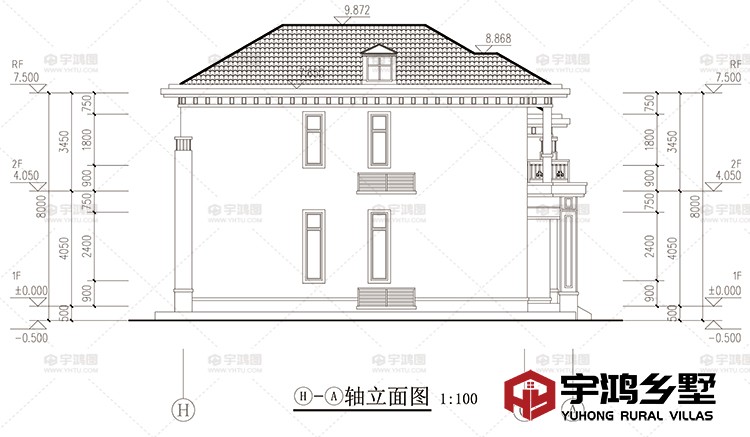 侧立面