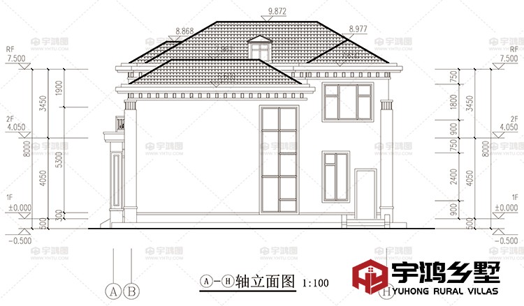 侧立面