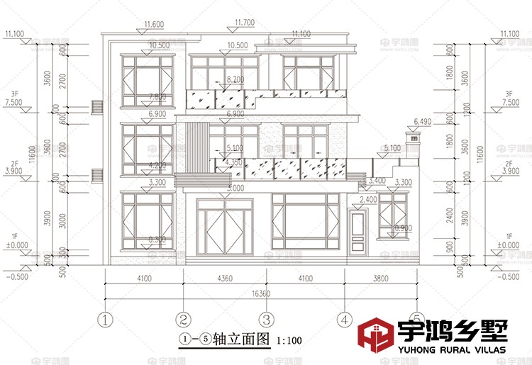 正立面