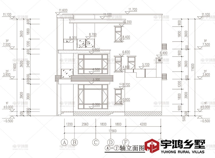 侧立面