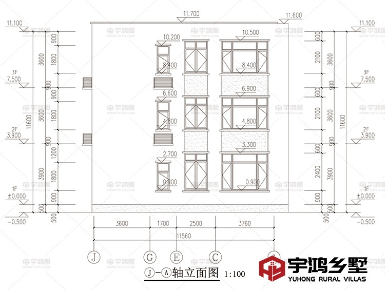 侧立面